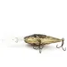 Vintage  Renosky Lures Renosky Deep Dive Honeycomb Rattl shad, 2/5oz gold fishing lure #18726