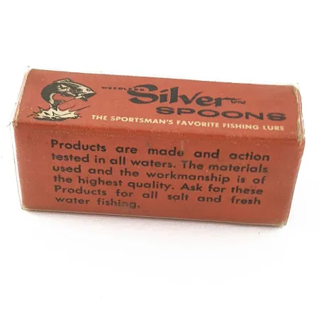 Atlantic Lures Silver Spoon, 1/4oz fishing spoon #18729