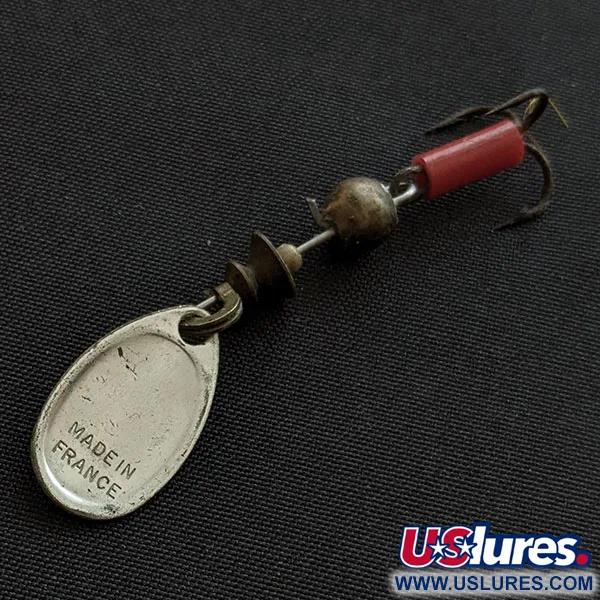 Vintage   Mepps Aglia 0, 3/32oz silver spinning lure #18730