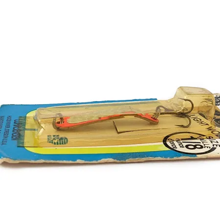 Luhr Jensen Hus-lure UV, 1/8oz nickel/red UV fishing spoon #18734