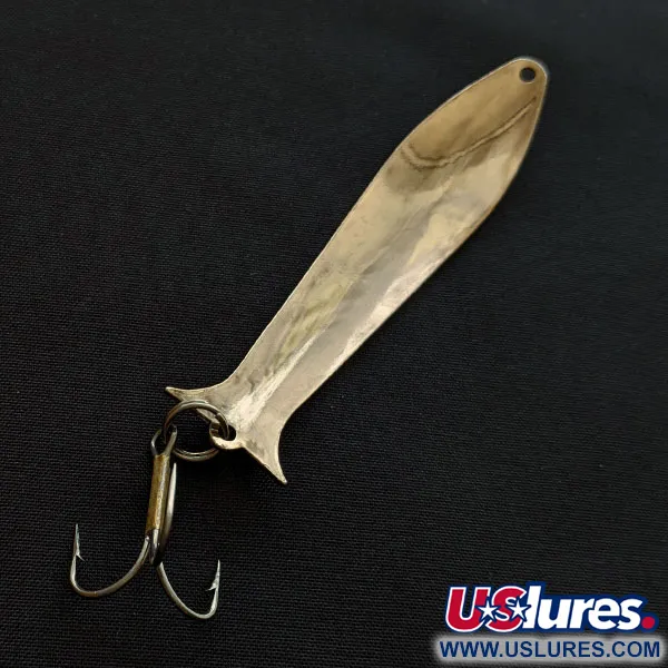 Vintage   Acme Flash-King Wobbler, 1/4oz copper fishing spoon #18738