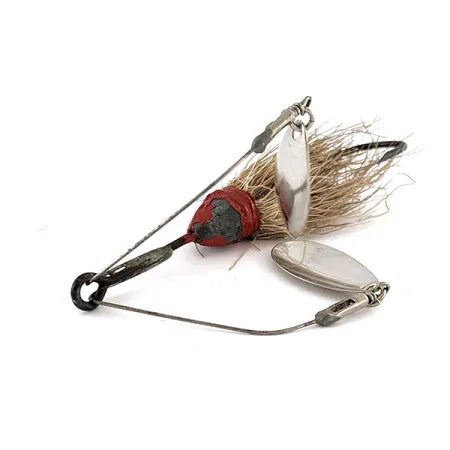 Vintage Jamison Shannon Twin Spinner, 1/2oz nickel spinning lure #18742