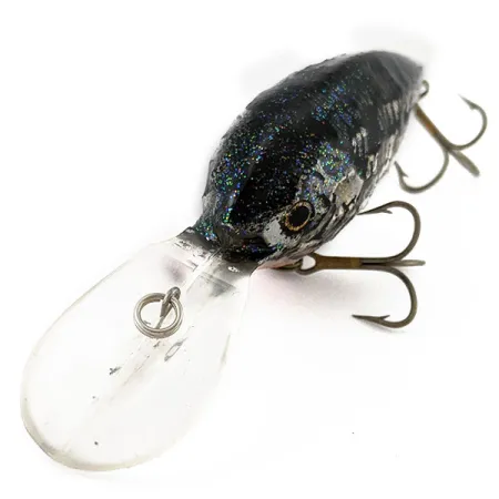 Vintage Renosky Lures Renosky Deep Dive Honeycomb Rattl shad, 2/5oz silver/blue fishing lure #20516