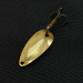 Vintage  Acme Wonderlure, 1/32oz gold fishing spoon #18749