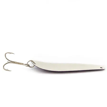 Vintage Calcutta 66, 2/5oz purple/white fishing spoon #18756