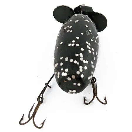 Vintage Helin Tackle Helin Fishcake, 1/4oz black/glitter fishing lure #18758