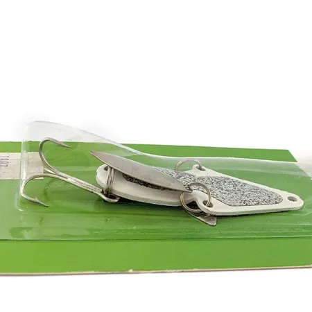 Eppinger Wingbat, 1/2oz nickel/white fishing spoon #18759