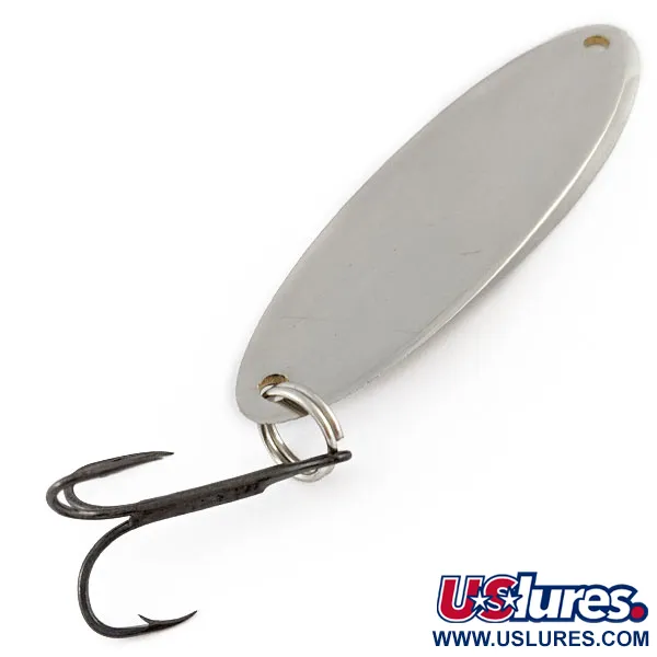 Vintage Acme Kastmaster, 1oz nickel fishing spoon #18763