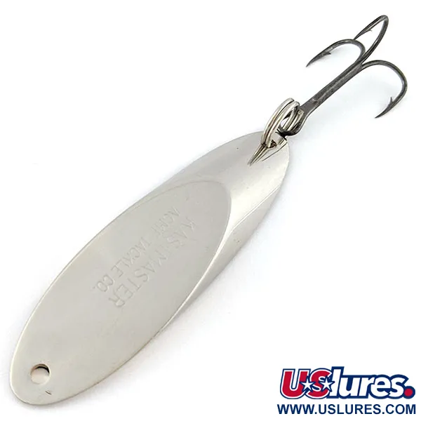 Vintage Acme Kastmaster, 1oz nickel fishing spoon #18763