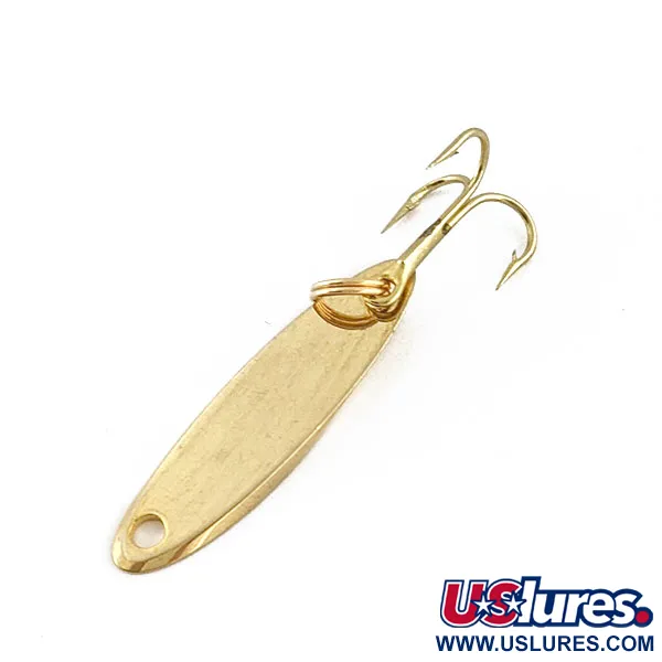 Vintage Acme Kastmaster, 3/32oz gold fishing spoon #18766