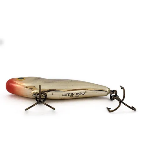 Vintage Rapala Rattl'n RAP RNR-5, 2/5oz G (Gold) fishing lure #18769