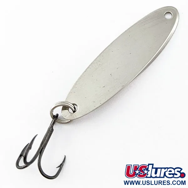 Vintage Acme Kastmaster, 1/4oz nickel fishing spoon #18780