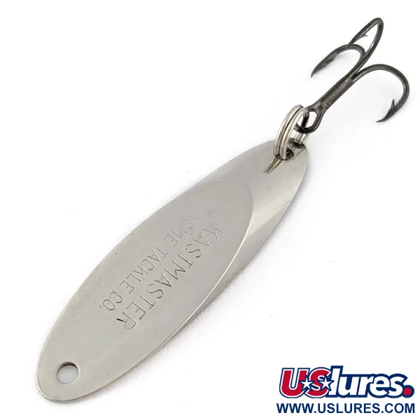 Vintage Acme Kastmaster, 1/4oz nickel fishing spoon #18780