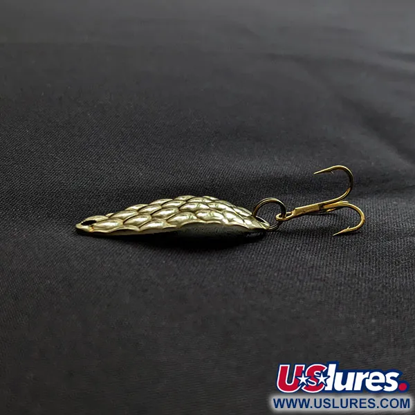 Vintage Acme Little Cleo, 1/8oz gold fishing spoon #18793