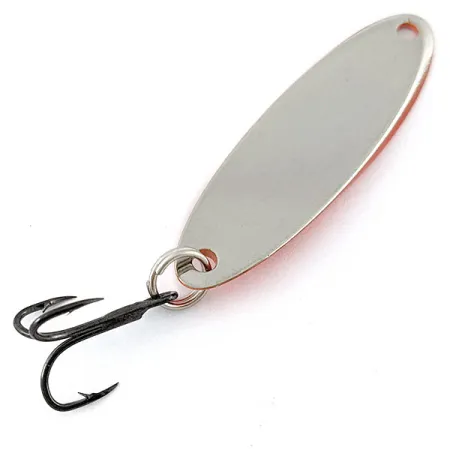 Vintage Acme Kastmaster, 1/4oz orange/nickel fishing spoon #18799