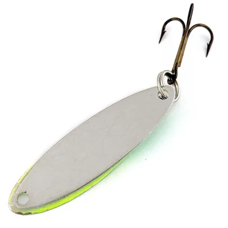 Vintage Acme Kastmaster UV, 3/8oz fire tiger fishing spoon #18802