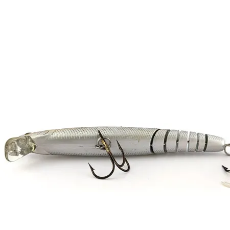 Vintage Lucky Craft Flash minnow 120 MR Suspending, 3/5oz MR Aurora Black fishing lure #18806
