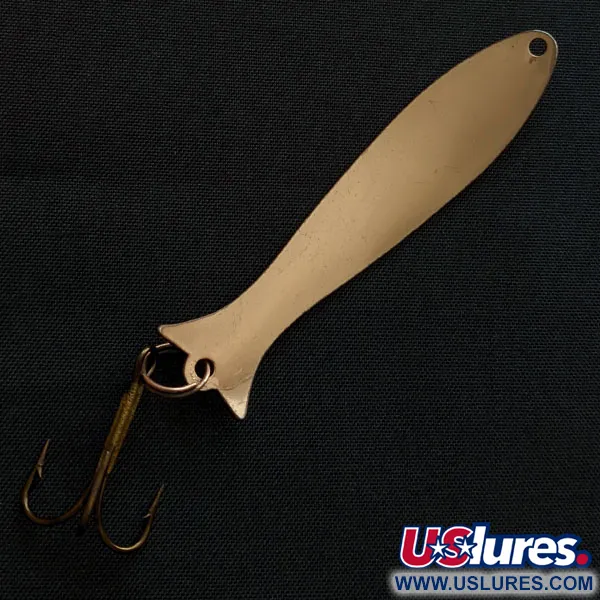Vintage Acme Flash-King Wobbler, 3/16oz copper fishing spoon #18811
