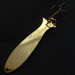 Vintage   Acme Flash-King Wobbler, 3/16oz gold fishing spoon #18813