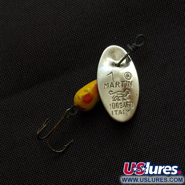 Vintage   Panther Martin 1, 1/16oz nickel spinning lure #18816