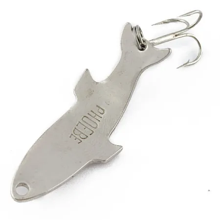 Vintage Acme Phoebe, 1/8oz nickel fishing spoon #18818