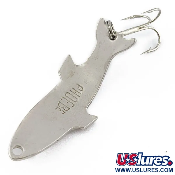 Vintage Acme Phoebe, 1/8oz nickel fishing spoon #18818