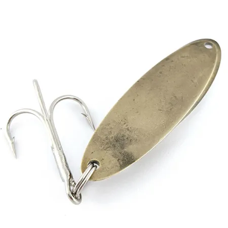 Vintage Acme Kastmaster, 1oz brass fishing spoon #18842