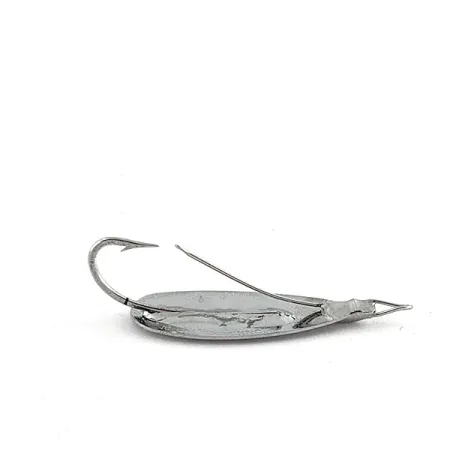 Vintage Johnson Silver Minnow, 3/64oz silver fishing spoon #18851