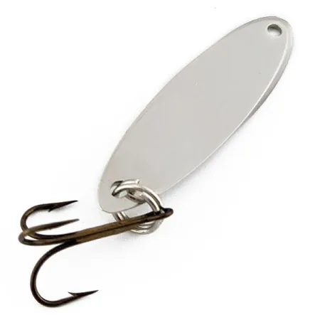 Vintage Acme Kastmaster, 3/8oz nickel/green fishing spoon #18853