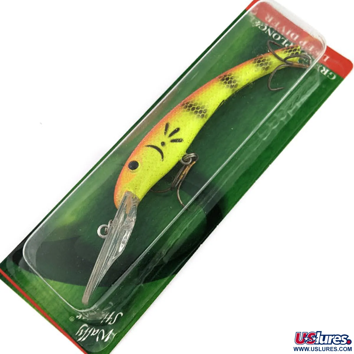 Cotton Cordell Wally Stinger, 1/4oz banana pepper fishing lure #18858