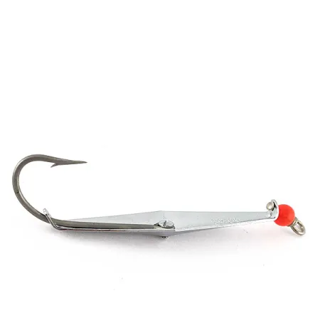 Vintage James E. Clark Spoon #2, 2/5oz nickel fishing spoon #18866