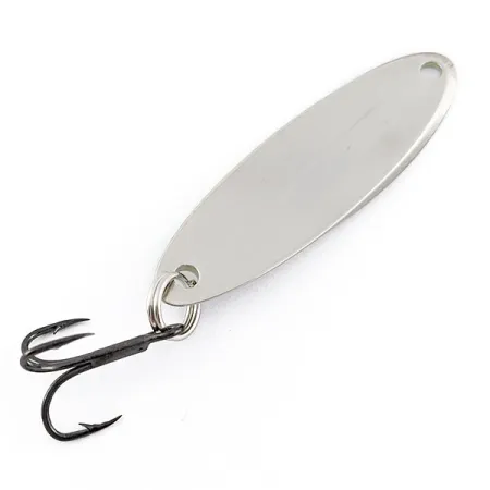 Vintage Acme Kastmaster, 1/4oz nickel/chartreuse fishing spoon #18875