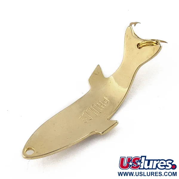 Vintage Acme Phoebe, 1/4oz gold fishing spoon #18881