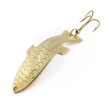 Vintage Acme Phoebe, 1/4oz gold fishing spoon #18881