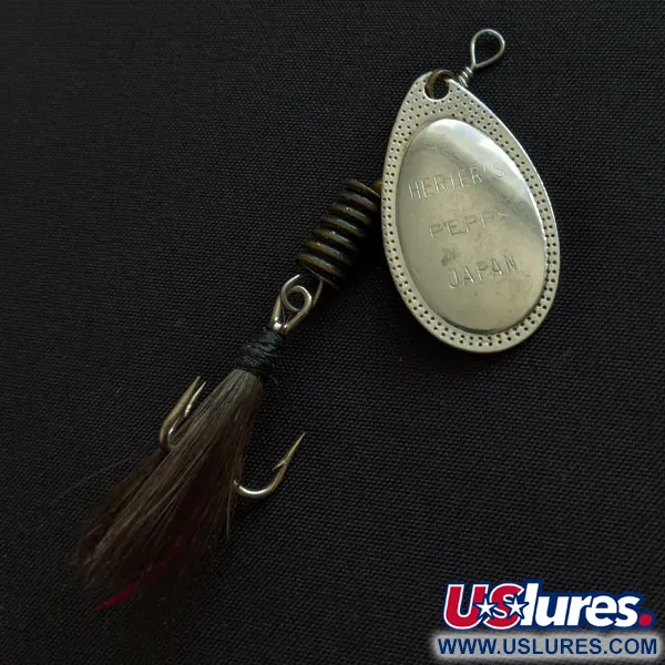 Vintage   Herter's Pepps, 3/16oz nickel spinning lure #18901