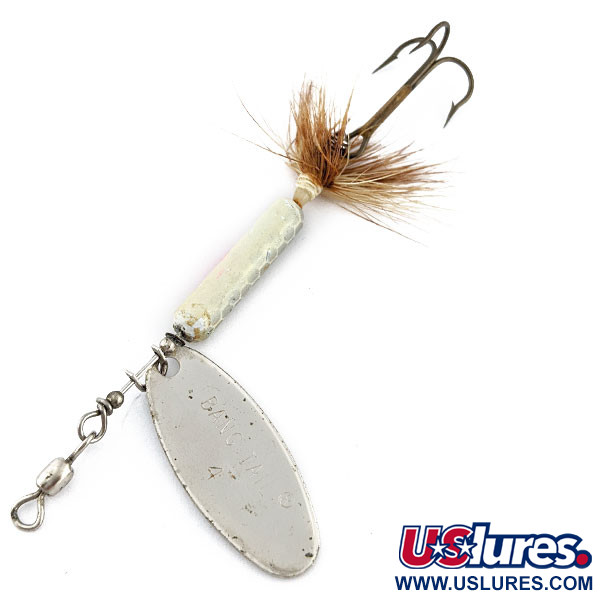 Vintage  Luhr Jensen Luhr jensen Bang Tail, 1/3oz nickel spinning lure #18902