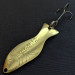 Vintage   Al's gold fish, 3/5oz gold fishing spoon #18915
