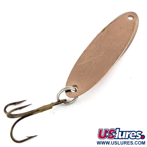Vintage Acme Kastmaster, 3/8oz copper fishing spoon #18920