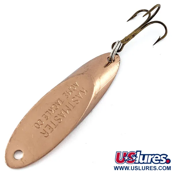 Vintage Acme Kastmaster, 3/8oz copper fishing spoon #18920