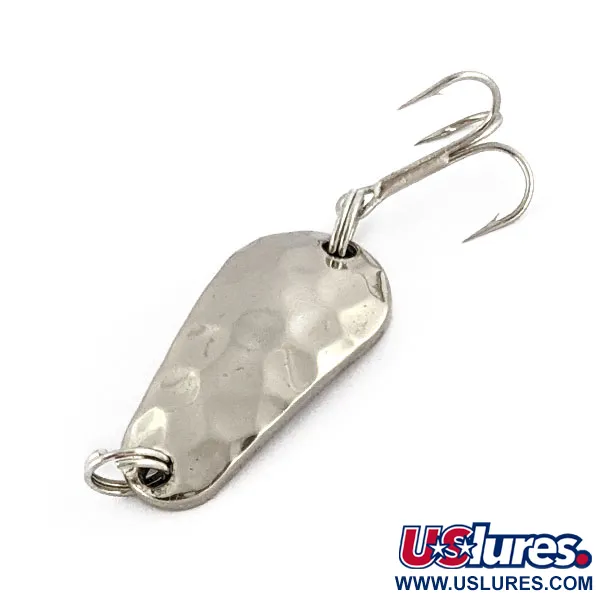 Vintage Acme Wob-L-Rite, 1/8oz nickel fishing spoon #18921