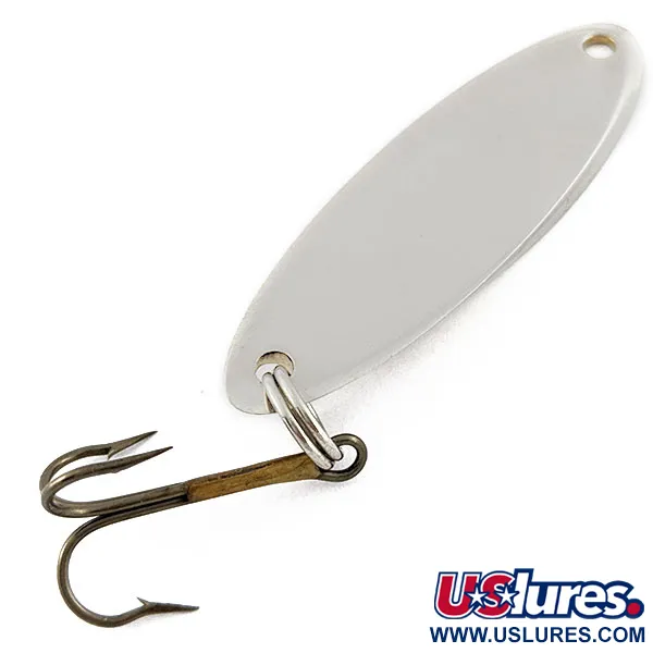 Vintage Acme Kastmaster, 1/2oz nickel fishing spoon #18923