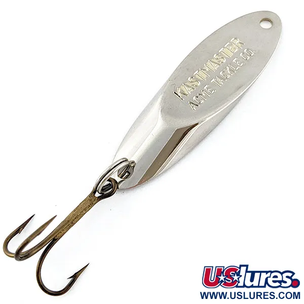 Vintage Acme Kastmaster, 3/8oz nickel fishing spoon #18928
