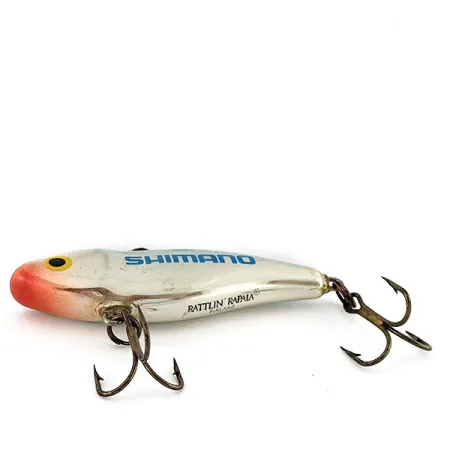 Vintage Rapala Rattl'n RAP RNR 06 Shimano, 2/5oz Chrome Blue (CHB) fishing lure #18937