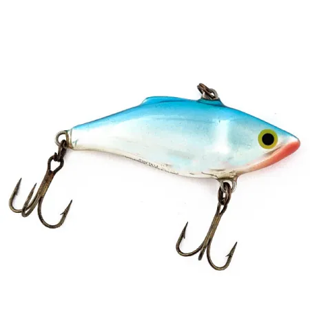Vintage Rapala Rattl'n RAP RNR 06 Shimano, 2/5oz Chrome Blue (CHB) fishing lure #18937