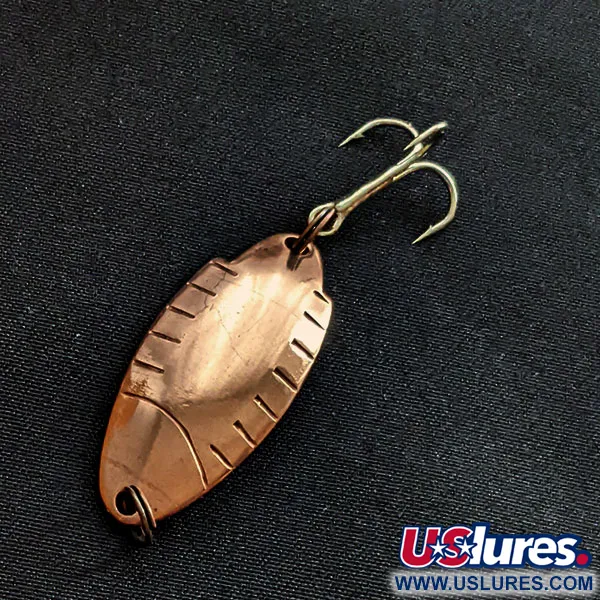 Vintage   Thomas Buoyant, 3/16oz copper fishing spoon #18943
