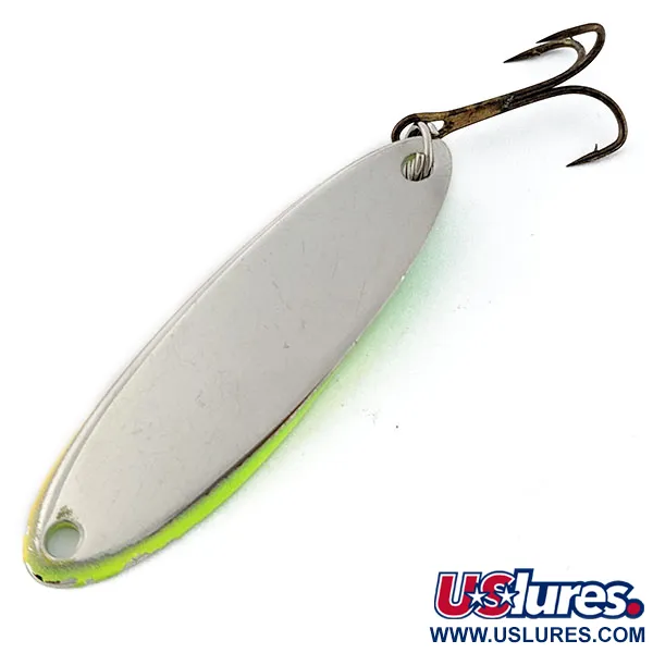 Vintage Acme Kastmaster, 3/8oz Fire tiger fishing spoon #18944