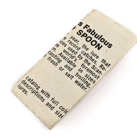 Acme Kastmaster, 3/32oz nickel/orange fishing spoon #18947