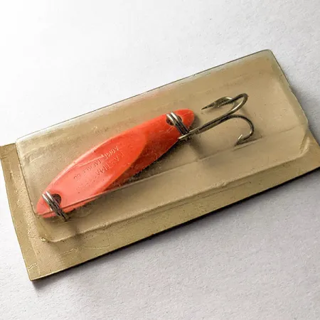 Acme Kastmaster, 3/32oz nickel/orange fishing spoon #18947