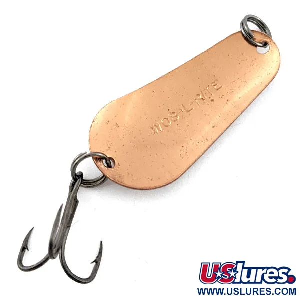 Vintage Acme Wob-L-Rite, 1/8oz nickel/copper fishing spoon #18952