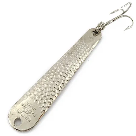 Vintage Herter's Cape Hatteras Japan S22, 1 1/2oz nickel fishing spoon #18958